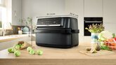 BOSCH MAFD490B7 Serie 4 Double Flex Drawer Airfryer 1