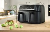 BOSCH MAFD440B7 Serie 4 Double Drawer Airfryer 1