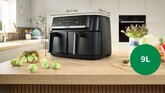 BOSCH MAFD440B7 Serie 4 Double Drawer Airfryer 3