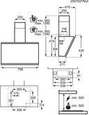 AEG GV77D81SZ 7000 SilenceTech Schouwafzuigkap 2