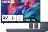 Samsung 65" Micro RGB 4K R86H + Q-series Soundbar HW-Q930H (2026) Bundel  1