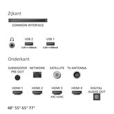 Philips 65OLED911 4k OLED+ Ambilight TV 65 inch (2026) - geluid van Bowers & Wilkins 16
