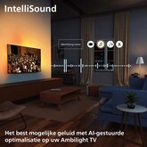 Philips 48OLED911 4k OLED+ Ambilight TV 48 inch (2026) - geluid van Bowers & Wilkins 12