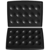 FRITEL 142362 Set Bakplaten voor 15 Poffertjes Blini  1