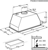 AEG DGB3850M afzuigunit 2