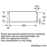 Bosch BIC510NB0 Serie 6 warmhoudlade 5