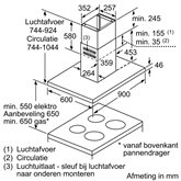 Siemens LF98BIP50 iQ500 eiland afzuigkap 2
