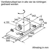 Siemens LR97CAQ50 iQ500 plafond afzuigkap 2