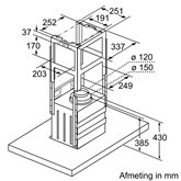 Bosch DIB97IM50 Serie 4 eiland afzuigkap 2