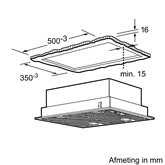 Bosch DHL555BL Serie 4 afzuigunit 5