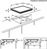 AEG HK634060XB Keramische Kookplaat 8