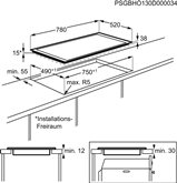 AEG HK854870FB keramische kookplaat 2
