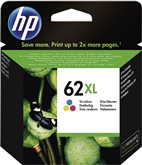 Hewlett Packard C2P07AE HP 62XLC meerkleurig 1