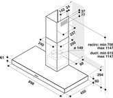 Whirlpool WHBS 95 LM K schouwkap 2
