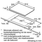 Siemens ET875LMP1D iQ500 keramische kookplaat 2
