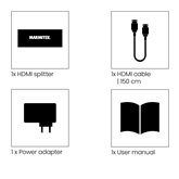 Marmitek Split 612 UHD 2.0 HDMI splitter 4