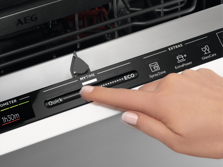 AEG FSB5360CZ QuickSelect AirDry Volledig Geïntegreerde Vaatwasser 9