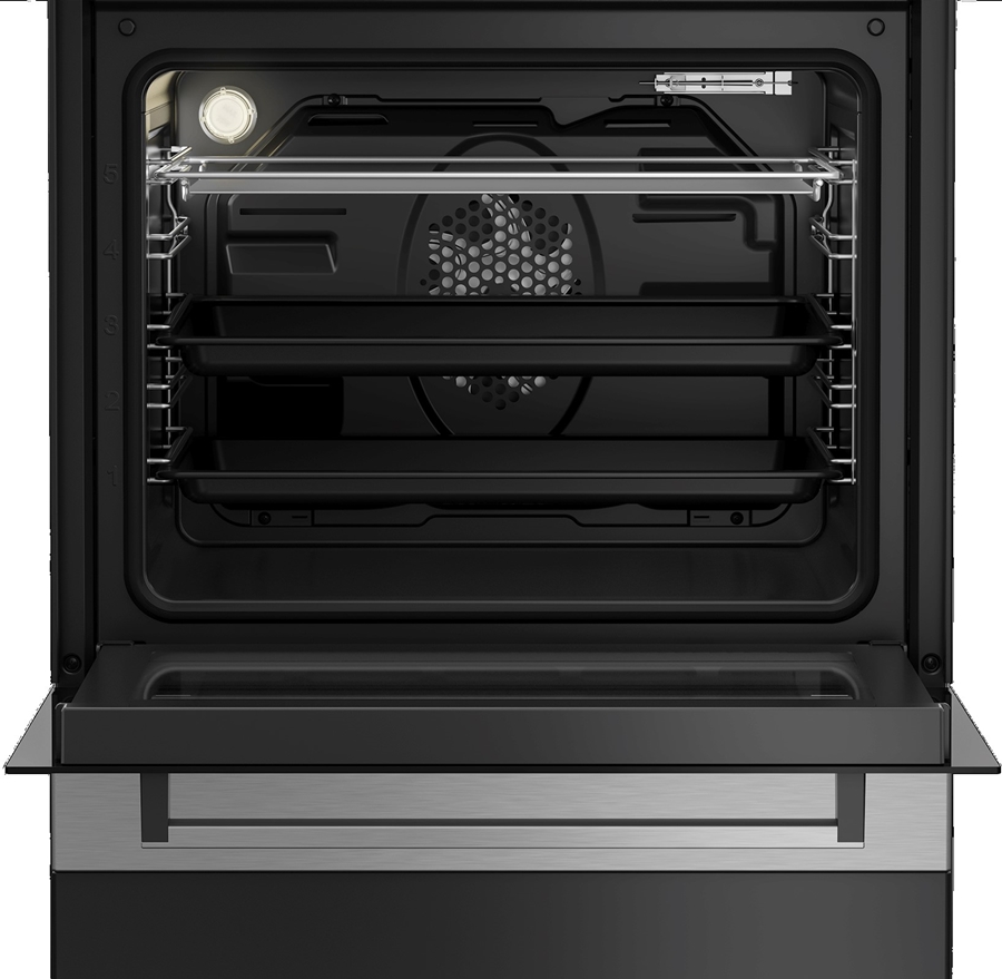 Beko FSM67320GXS Fornuis 2