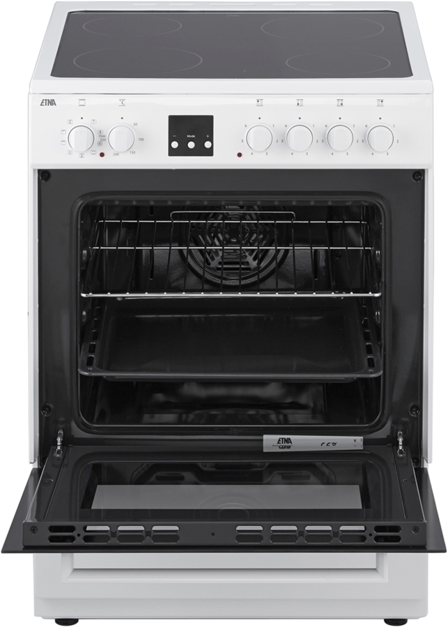 ETNA FKV761WIT keramisch fornuis 3