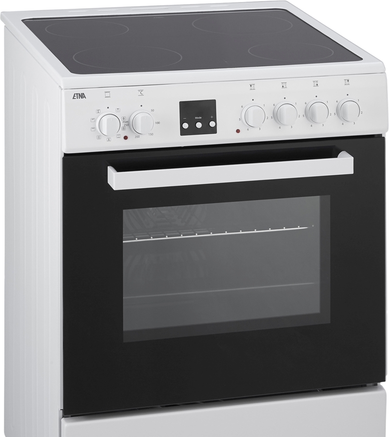ETNA FKV761WIT keramisch fornuis 9