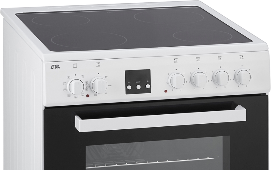 ETNA FKV761WIT keramisch fornuis 10