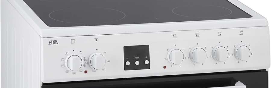 ETNA FKV761WIT keramisch fornuis 11