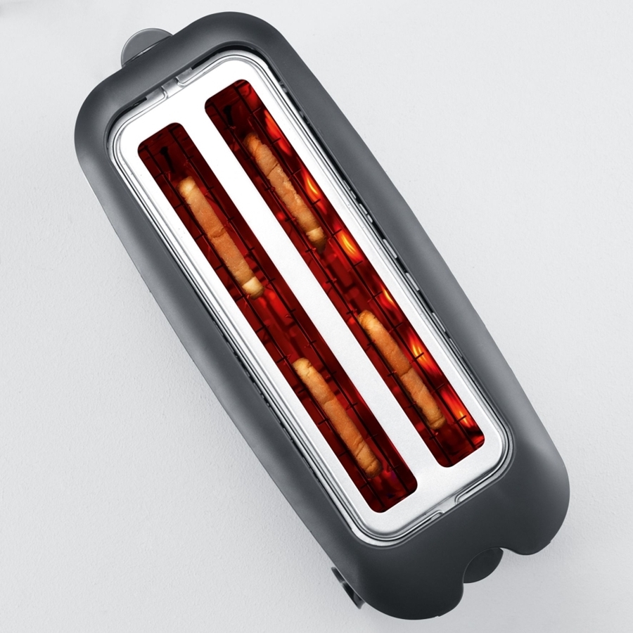 Severin AT 2509 Broodrooster - Long-slot - 4 Sneden - RVS 6