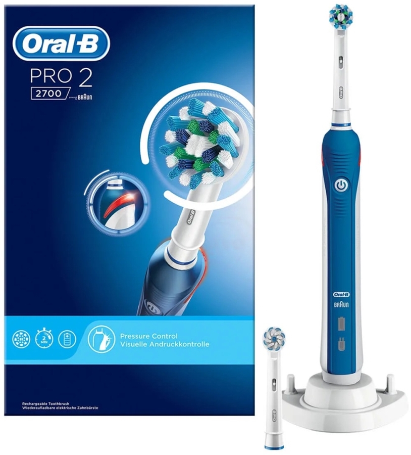 Knooppunt Woordenlijst geboorte Oral-B PRO2 2700N CrossAction elektrische tandenborstel kopen? | EP.nl