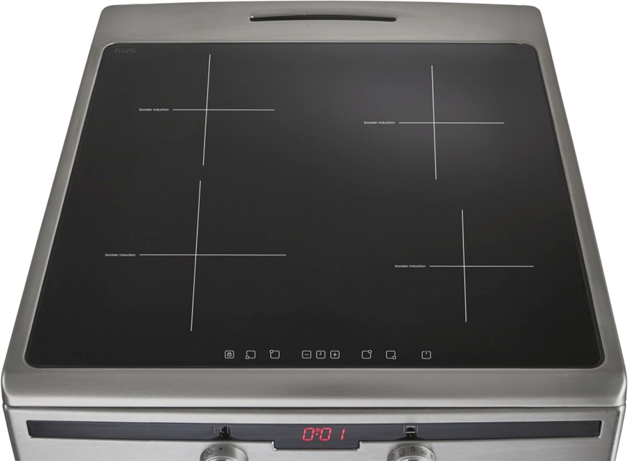 Inventum VFI6042RVS inductie fornuis 4