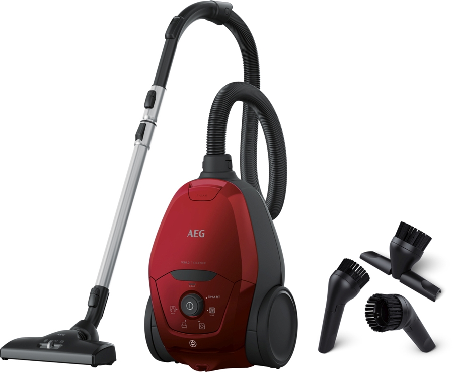 AEG VX82-1-2CR Stofzuiger met Zak - Rood 1