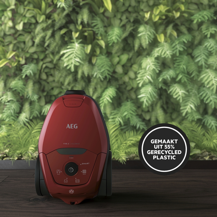 AEG VX82-1-2CR Stofzuiger met Zak - Rood 18