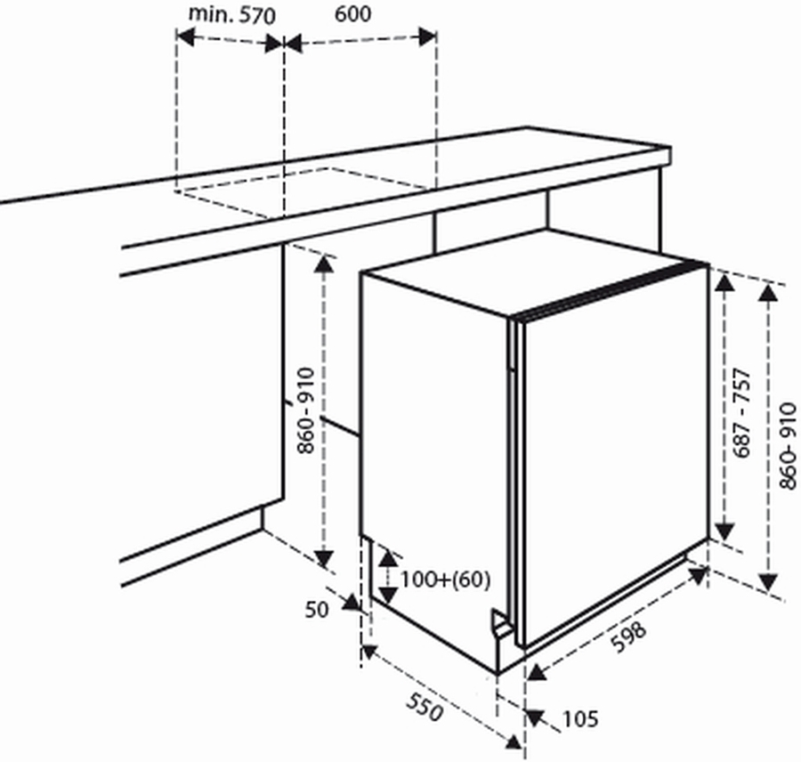 Inventum IVW6008AXL Inbouw Vaatwasser 2