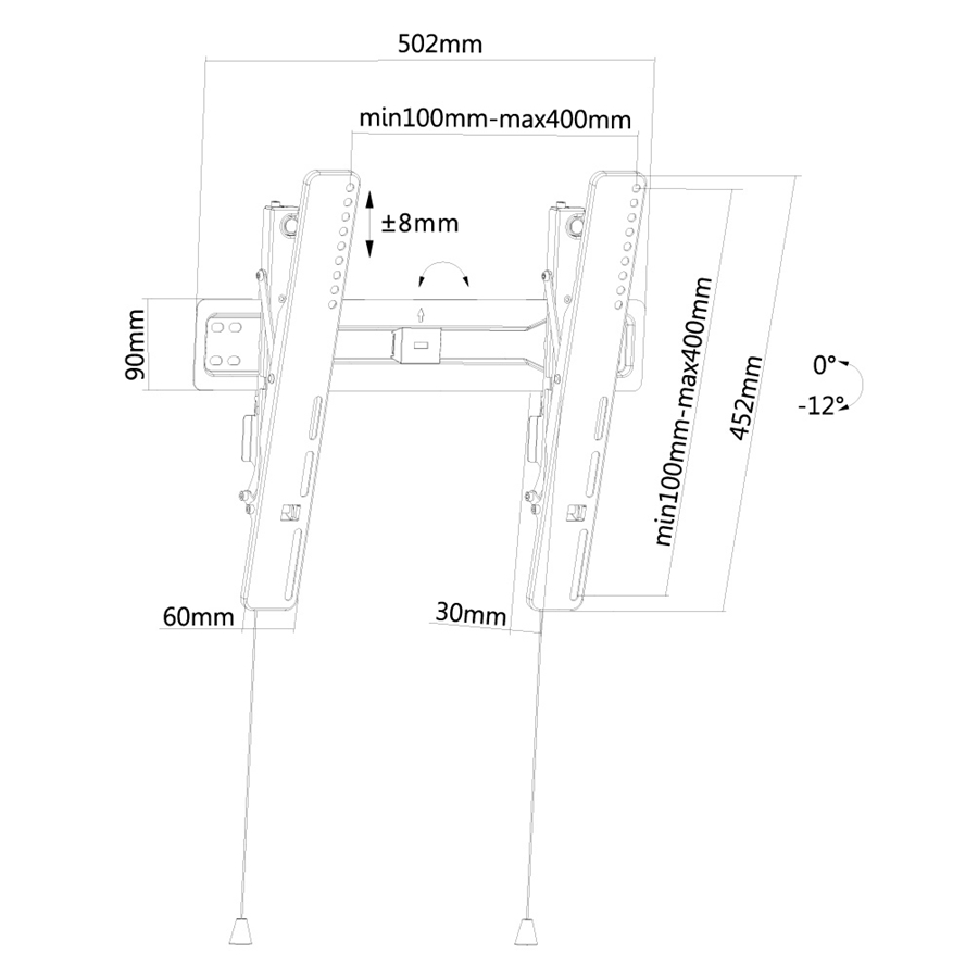 Neomounts by Newstar LED-W450BLACK 3