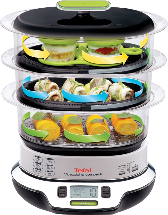 Tefal VS4003 Vitacuisine Compact stoomkoker kopen? EP.nl