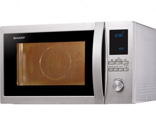 Sharp R922STWE Combimagnetron - Zilver 2