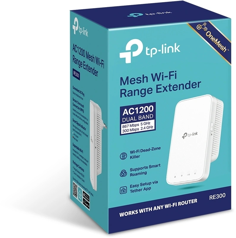 TP-Link AC1200 Mesh Wifi range extender 4