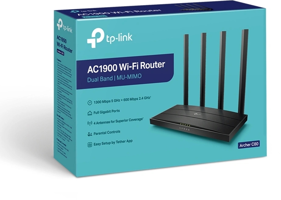 TP-Link Archer C80 Draadloze MU-MIMO Wifi-router 4