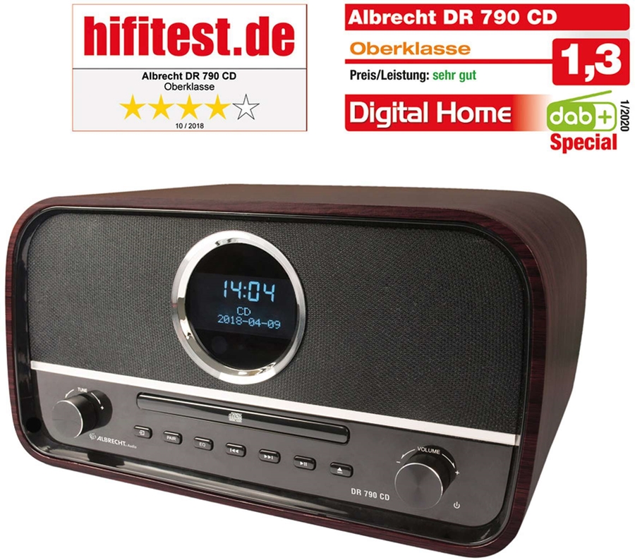 Albrecht DR 790 DAB+ radio met CD-speler 3