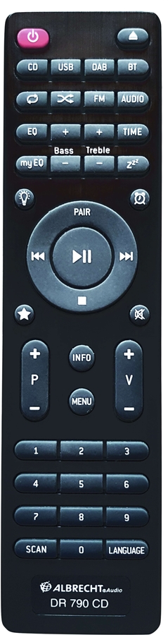 Albrecht DR 790 DAB+ radio met CD-speler 4