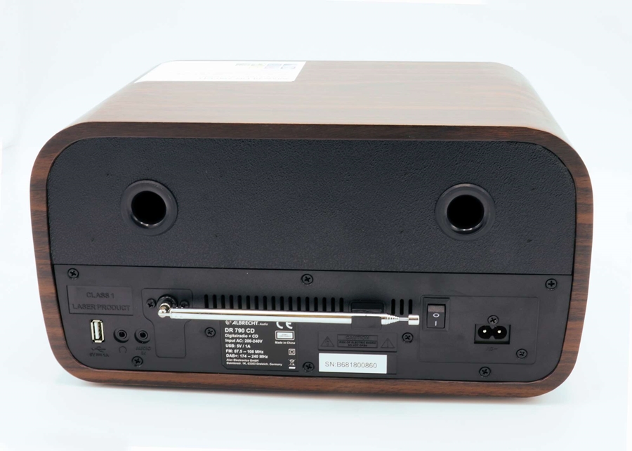 Albrecht DR 790 DAB+ radio met CD-speler 6