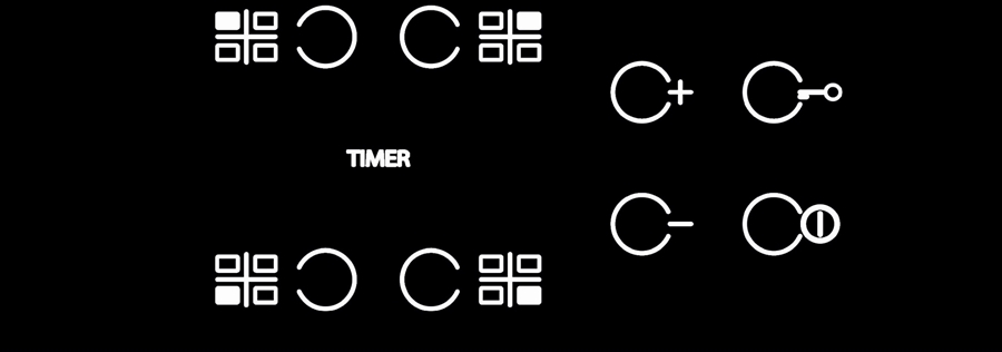Whirlpool AKT 8090/NE keramische kookplaat 3