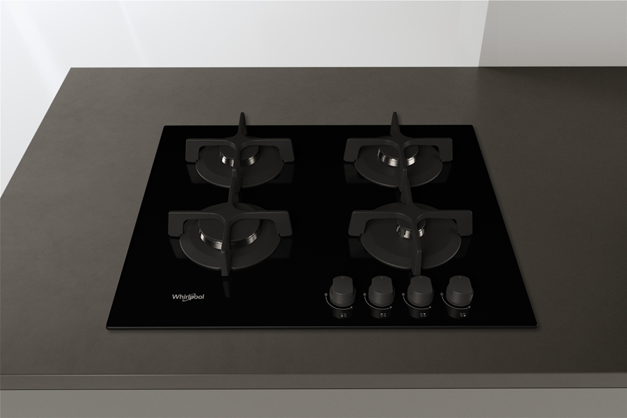 Whirlpool GOB 616/NB NL gaskookplaat 8