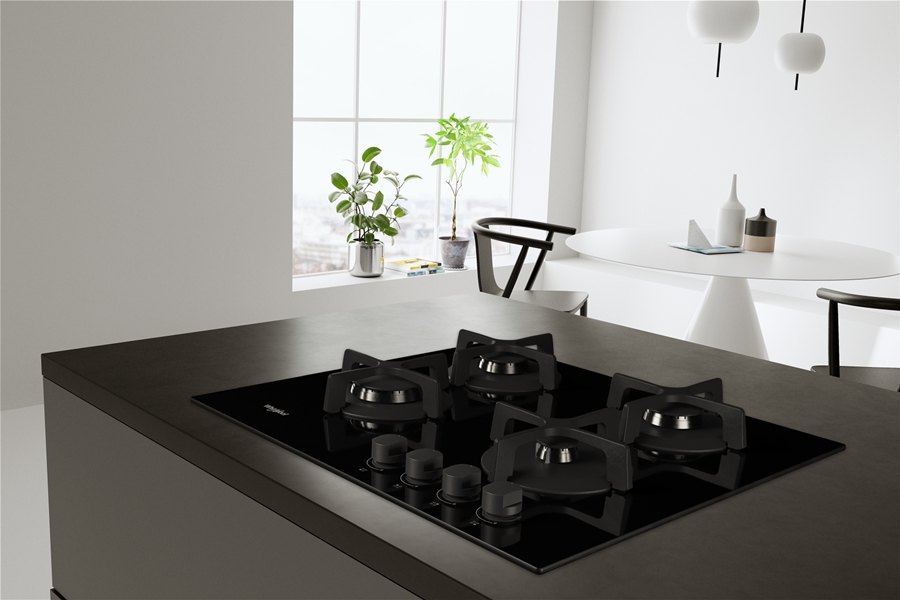 Whirlpool GOB 616/NB NL gaskookplaat 10