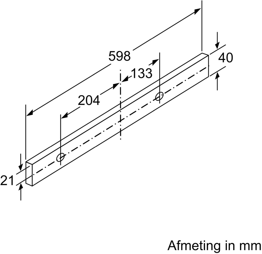 Siemens LI63LA526 iQ100 vlakscherm afzuigkap 6