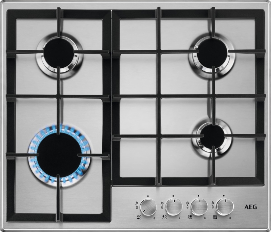 AEG HGB64200SM gaskookplaat 1
