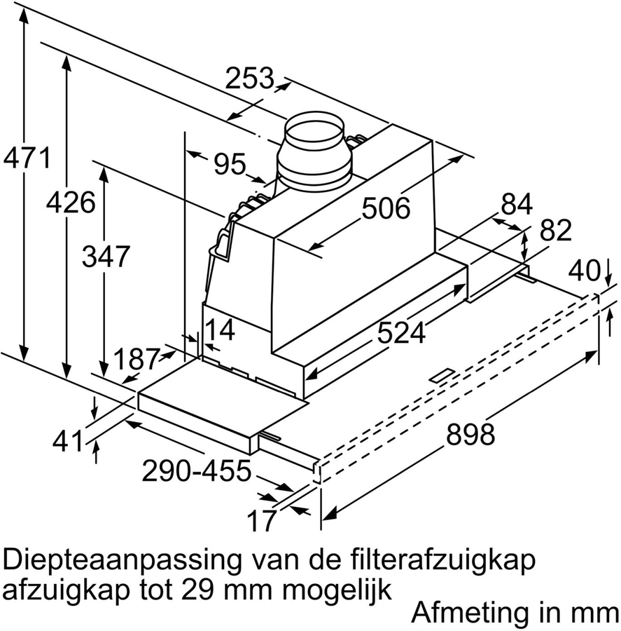 Siemens LI97SA531 iQ300 vlakscherm afzuigkap 4