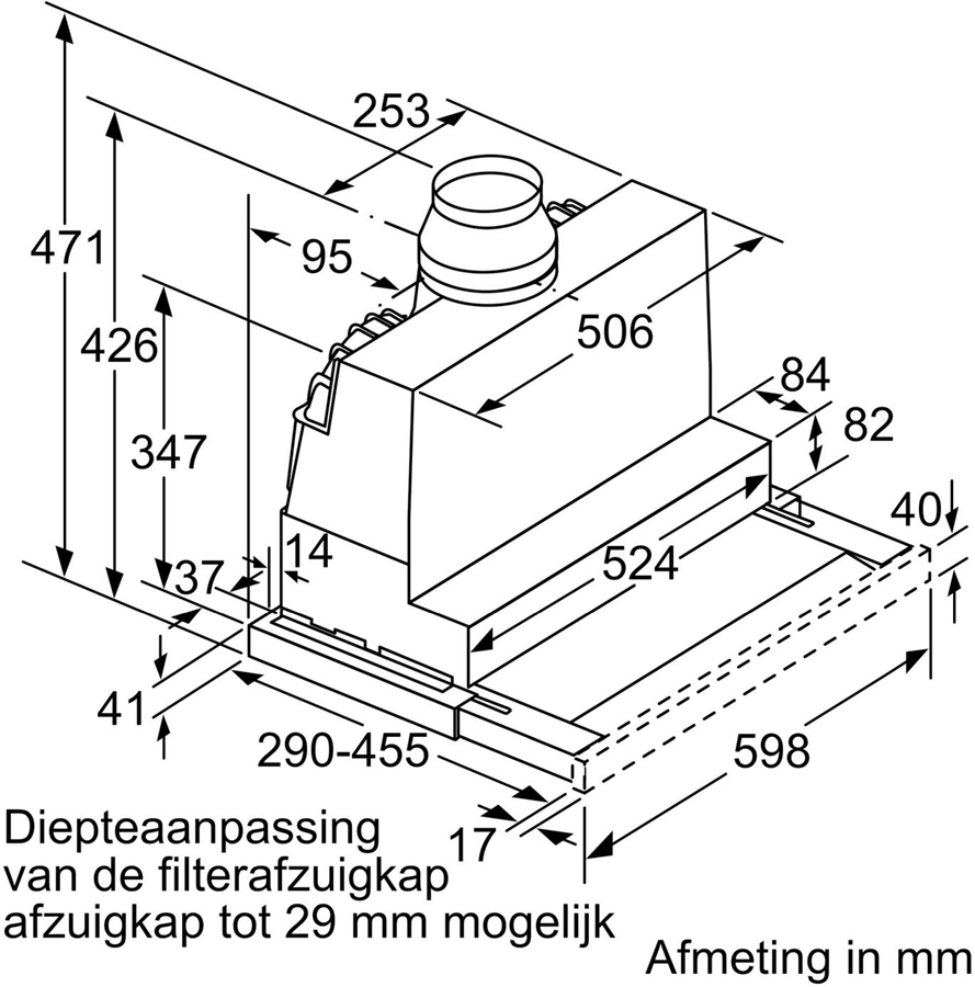 Siemens LI67SA531 iQ300 vlakscherm afzuigkap 3