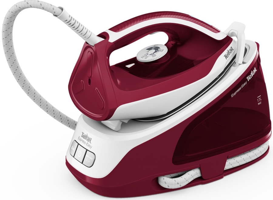 Tefal SV6130 Express Easy Stoomgenerator - Rood/Wit 1