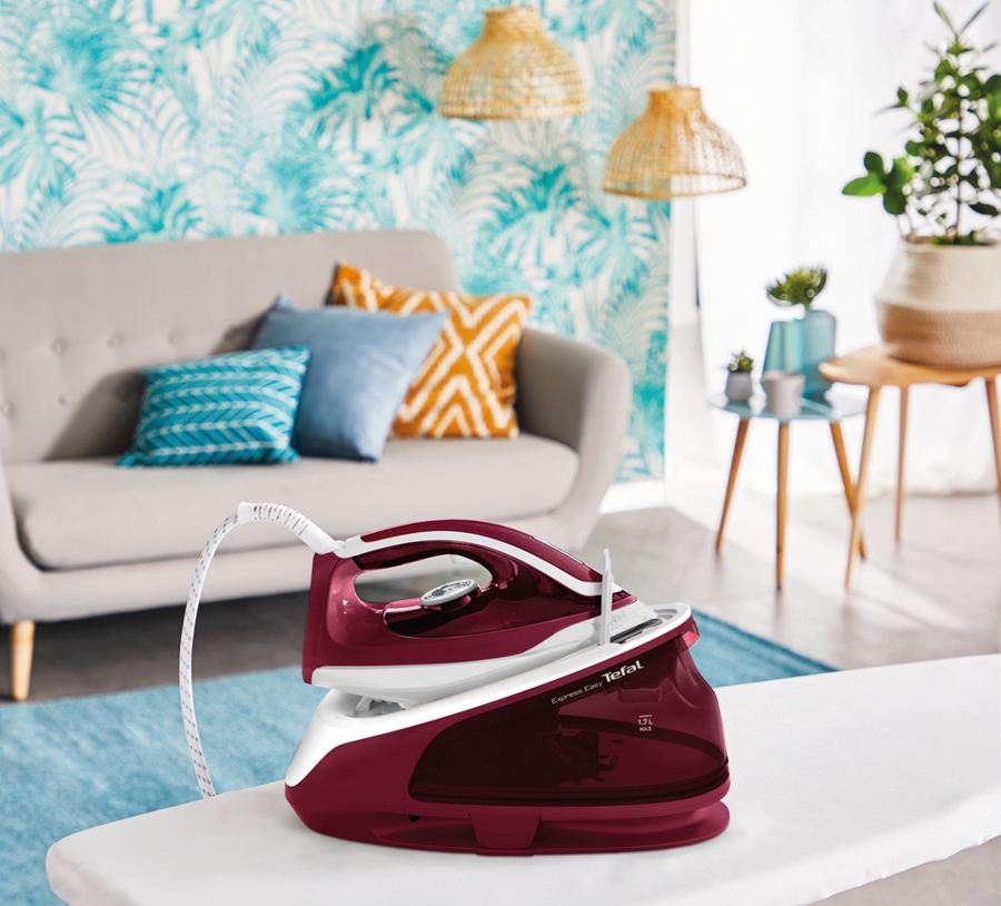 Tefal SV6130 Express Easy Stoomgenerator - Rood/Wit 6