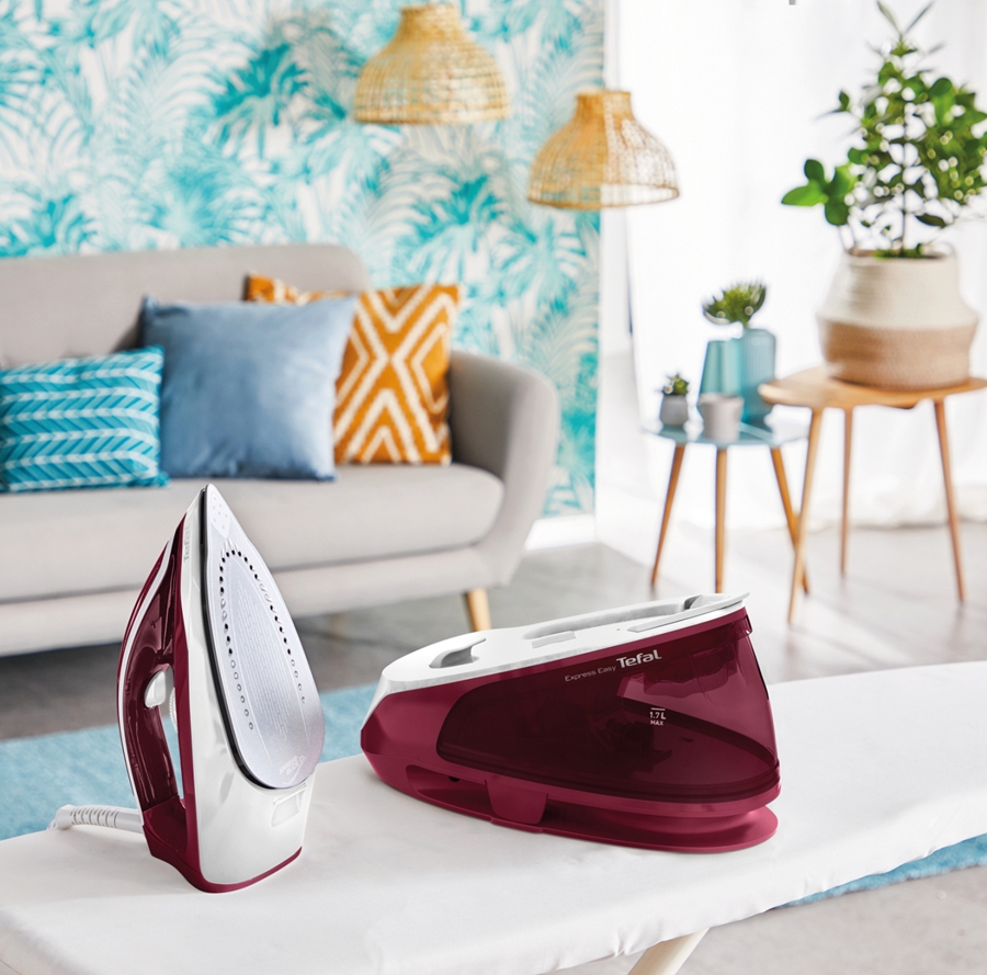 Tefal SV6130 Express Easy Stoomgenerator - Rood/Wit 9